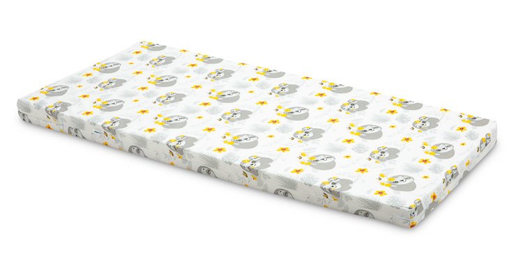 Madrac za dječji krevetić 120x60cm ljenjivci