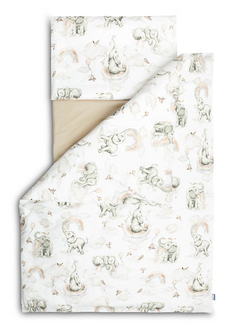 Set posteljine 135x100cm slonići