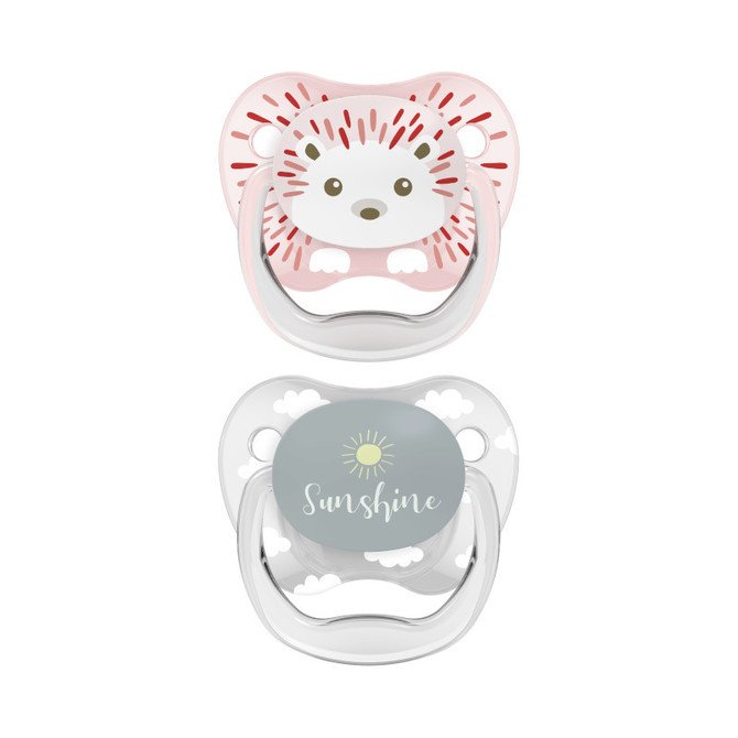 Duda s tiskanim štitnikom, stupanj 1 – motiv životinjskog lica za djevojčice, 2 kom