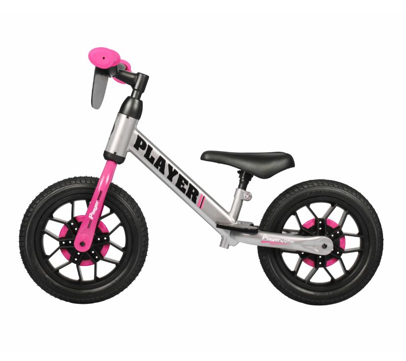 Qplay dječji bicikl bez pedala Player roza