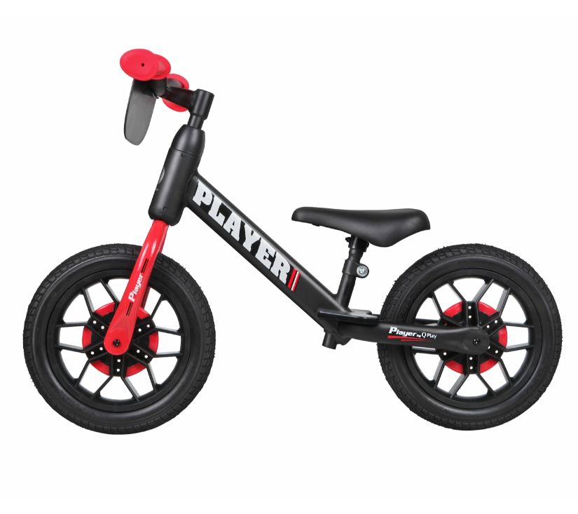 Qplay dječji bicikl bez pedala Player crveni