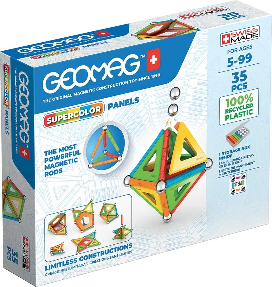 Geomag Supercolor paneli, 35 kom