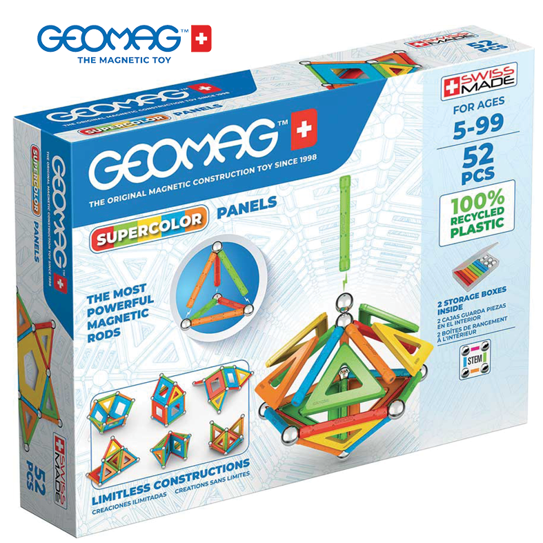Geomag Supercolor paneli, 52 kom