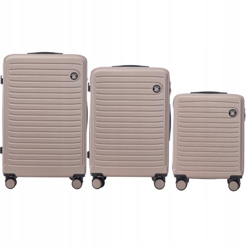 Wings set od tri kofera Coot - boja šampanjca