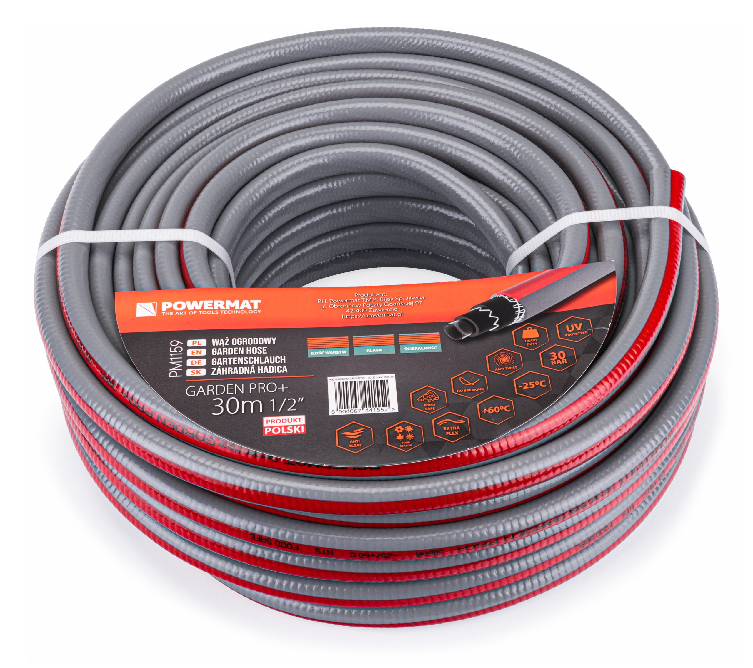 Vrtno crijevo GARDEN PRO+ 1/2" 30 m