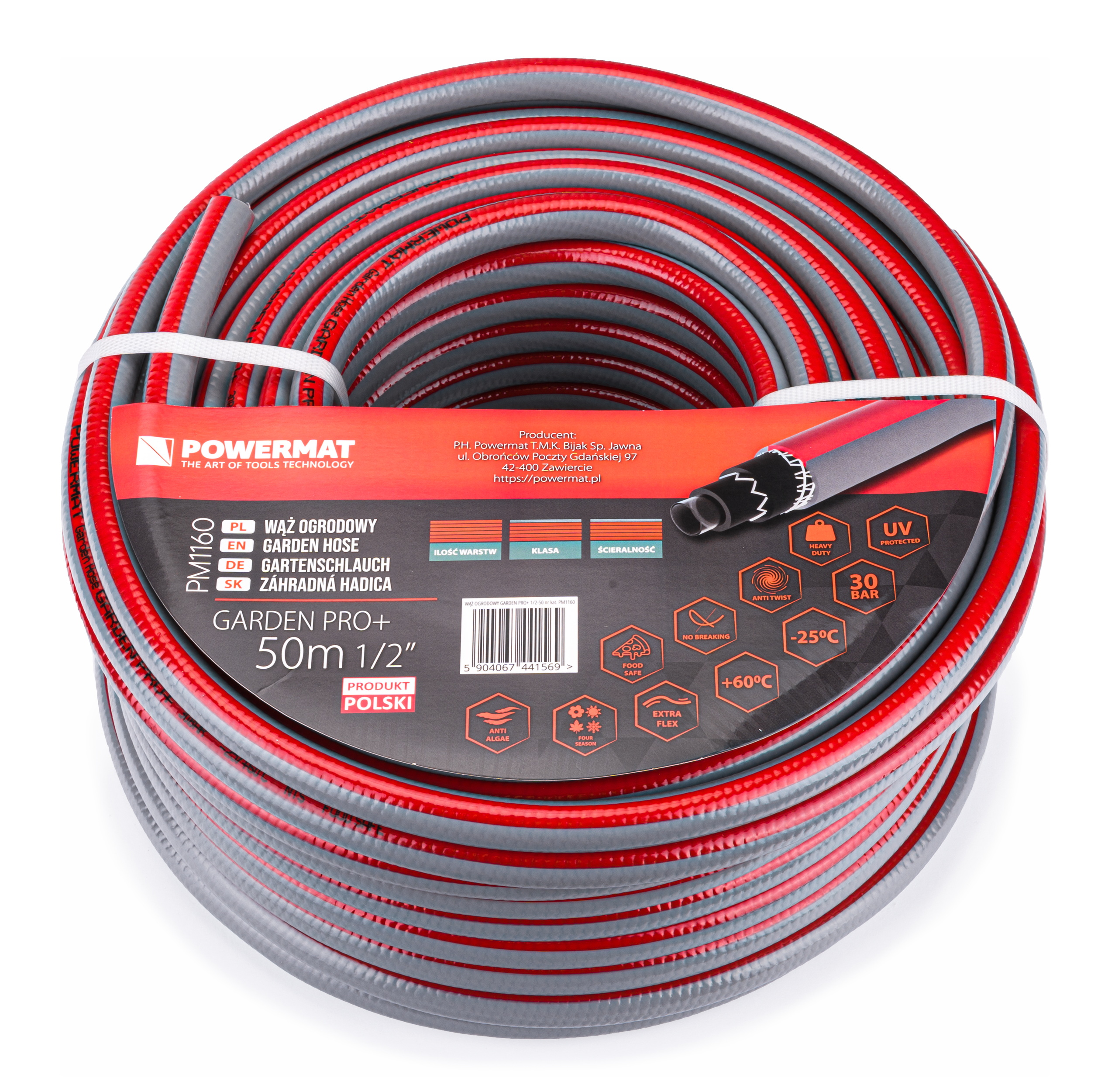 Vrtno crijevo GARDEN PRO+ 1/2" 50 m