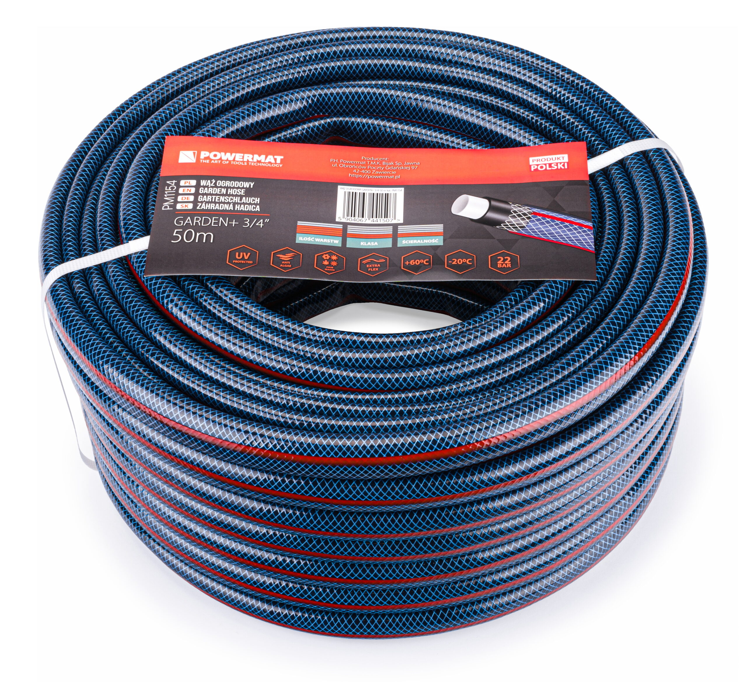 Garden Pro+ vrtno crijevo 3/4" 50 m