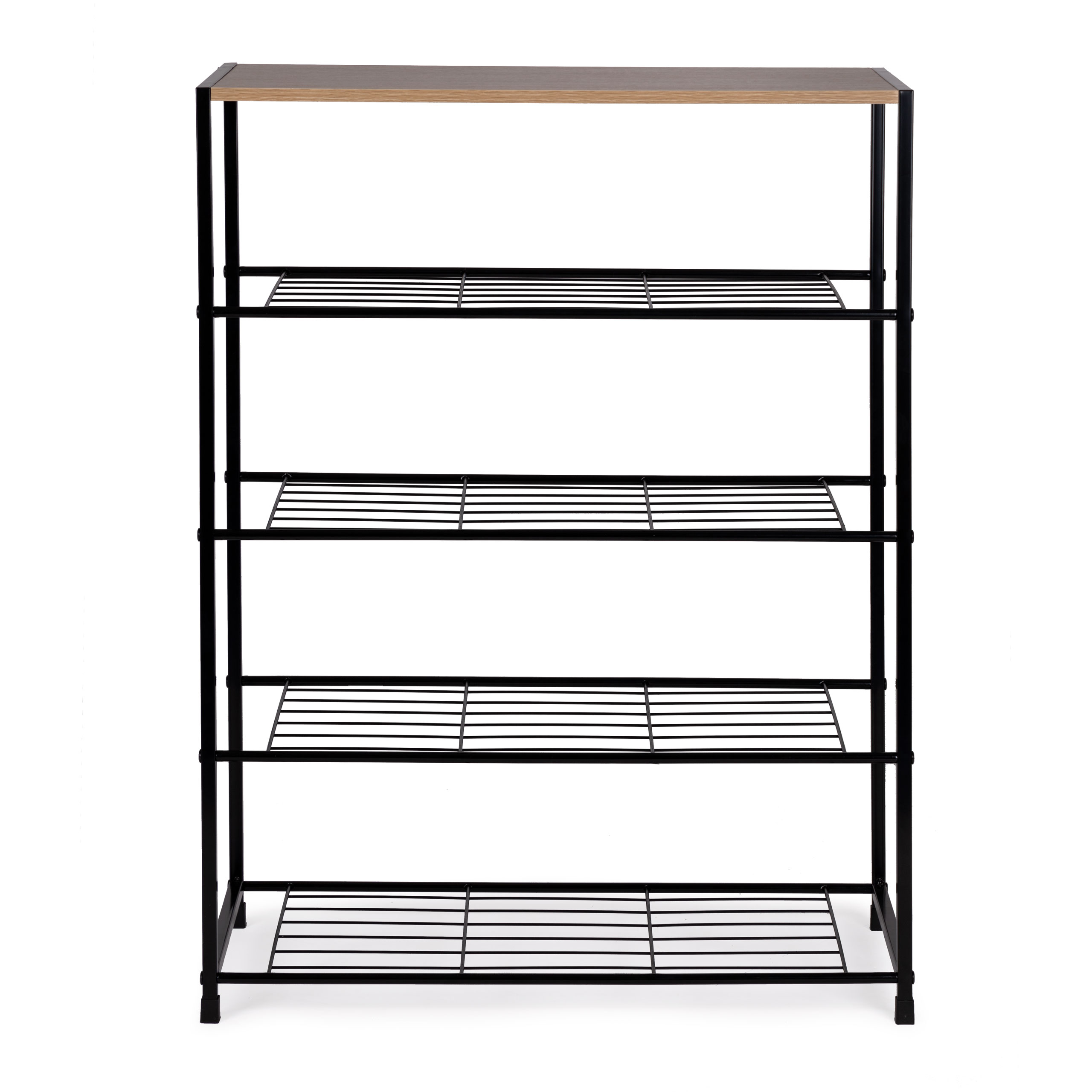 Ormarić za cipele, stalak, polica, drveni LOFT