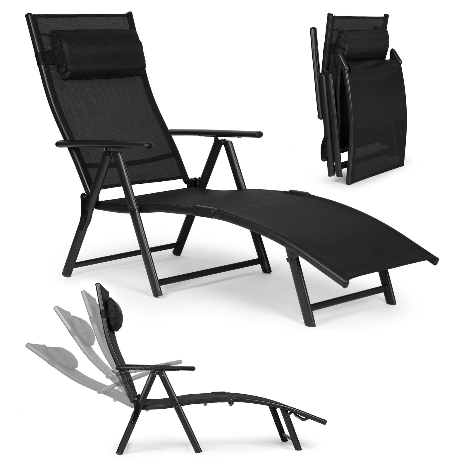 Modernhome vrtna sklopiva ležaljka 