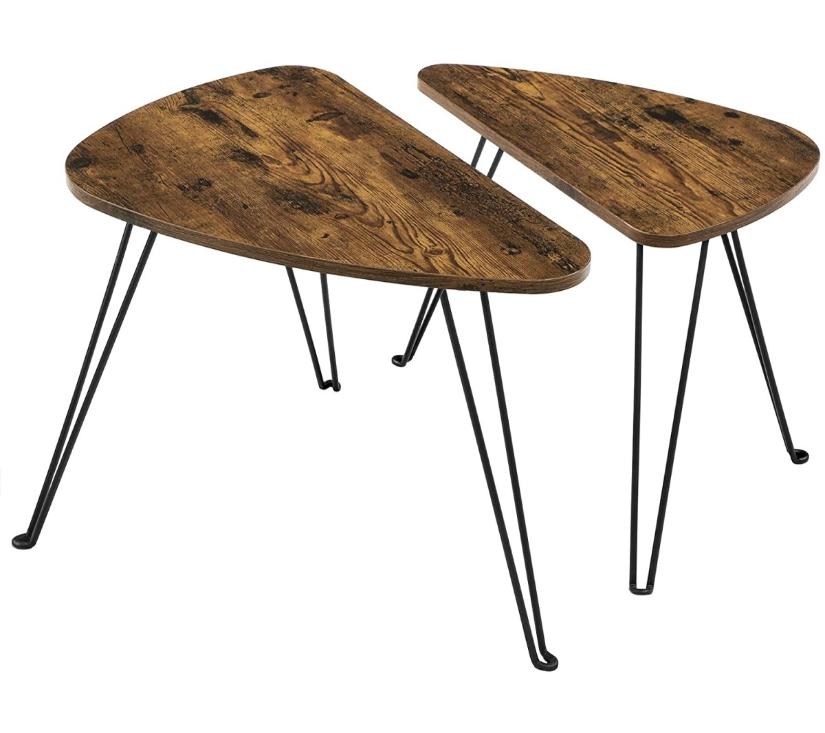 Moderan rustikalni stol u 2 dijela