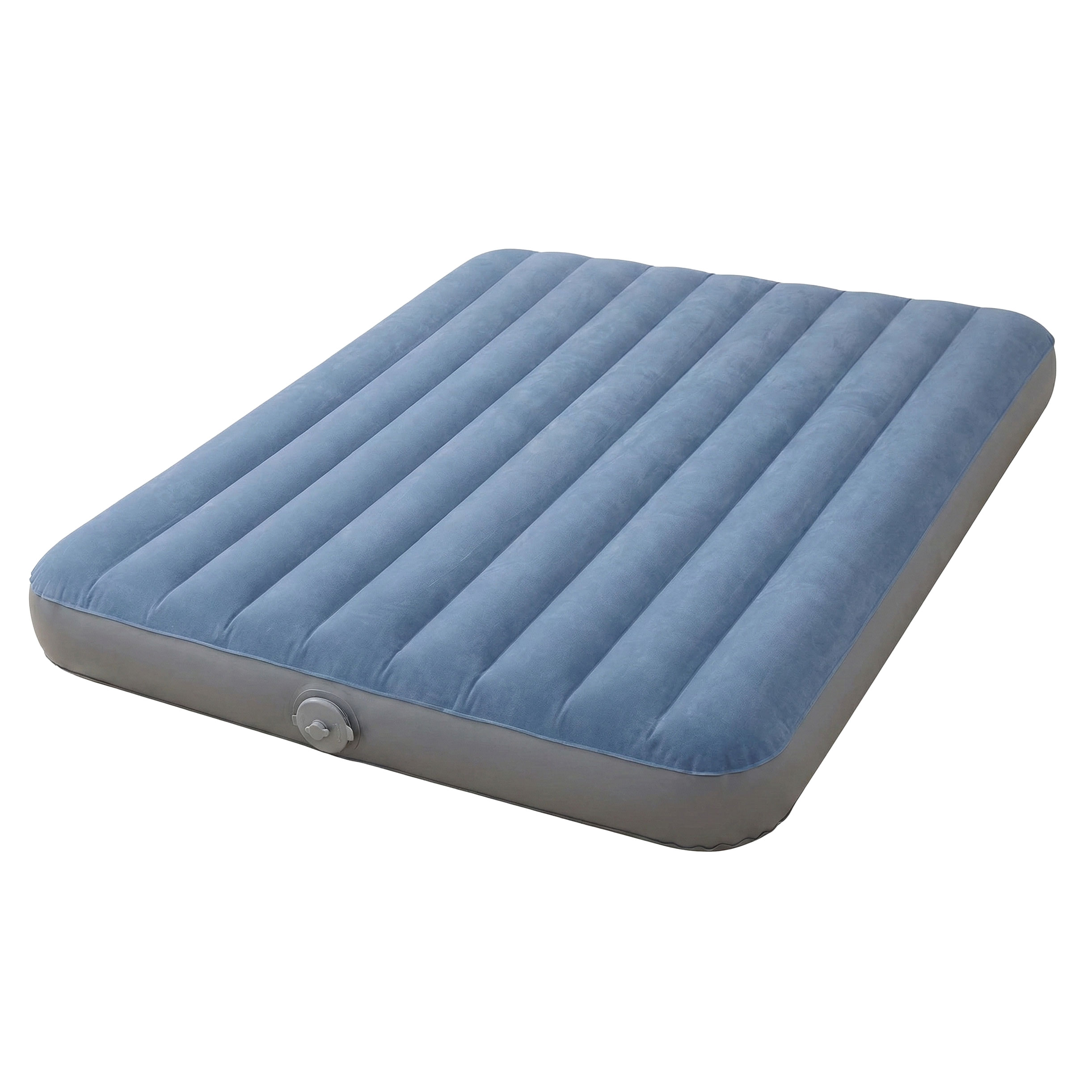 INTEX dvostruki zračni madrac 203 × 152 × 25 cm s ugrađenom električnom pumpom