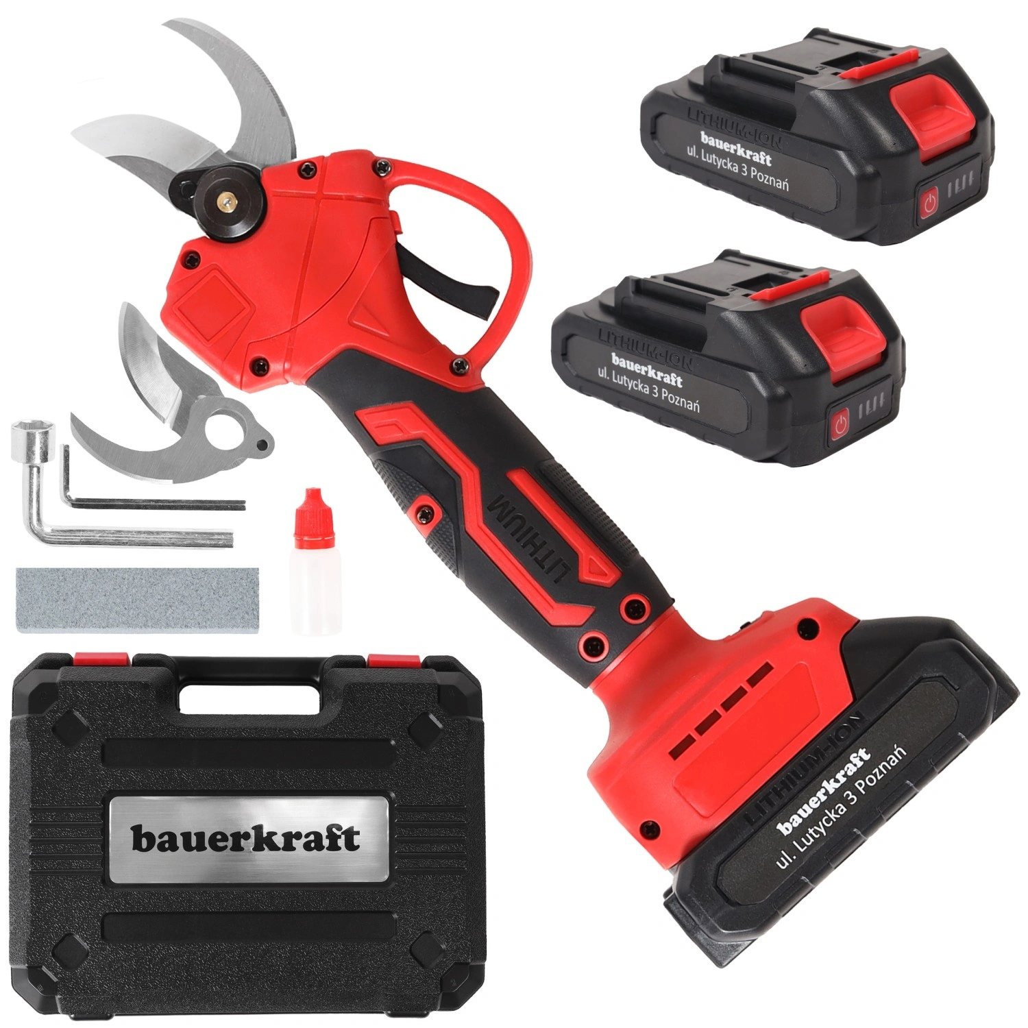 Bežične električne škare za rezanje grana i živice 21 V