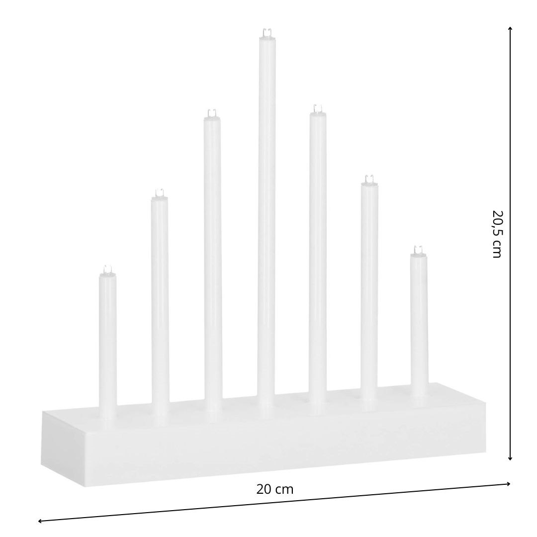 Dekorativni LED svjećnjak