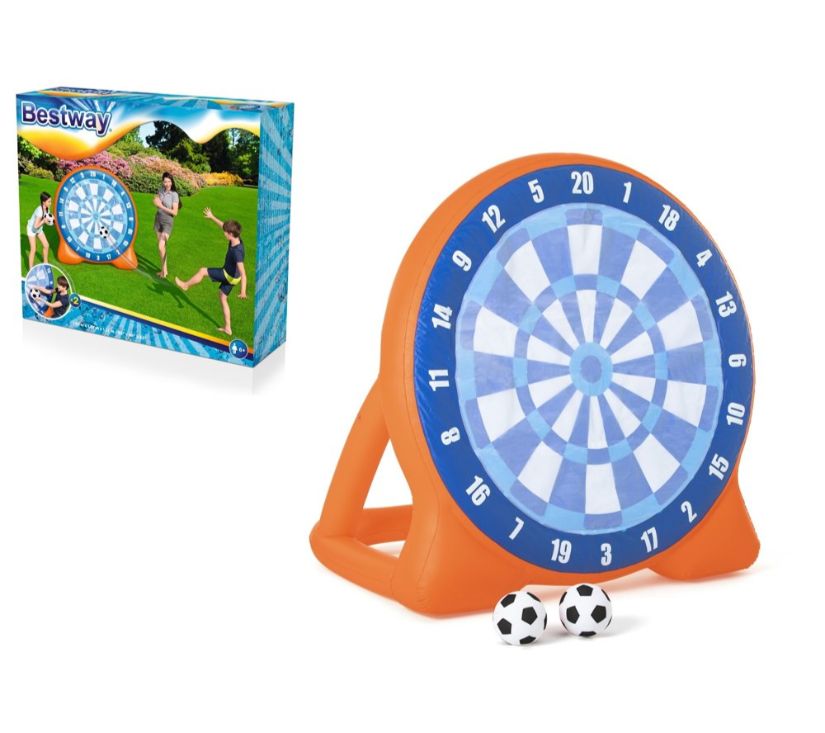 Bestway igra na napuhavanje meta s loptom 157 x 107 x 157 cm