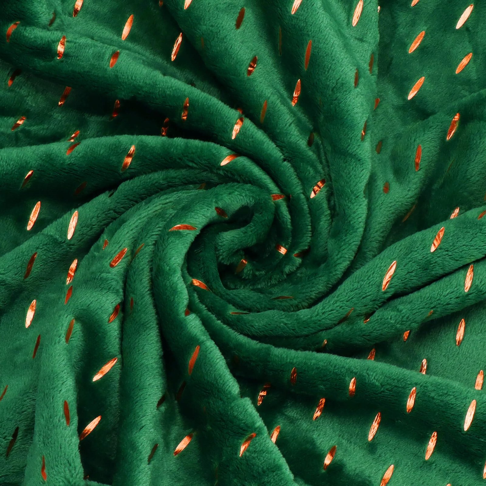 Deka zeleno zlatna 200 x 220 cm