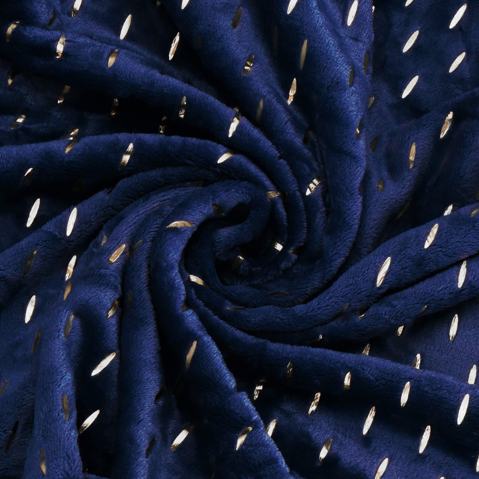 Deka tamnoplava srebrna 200 x 220 cm