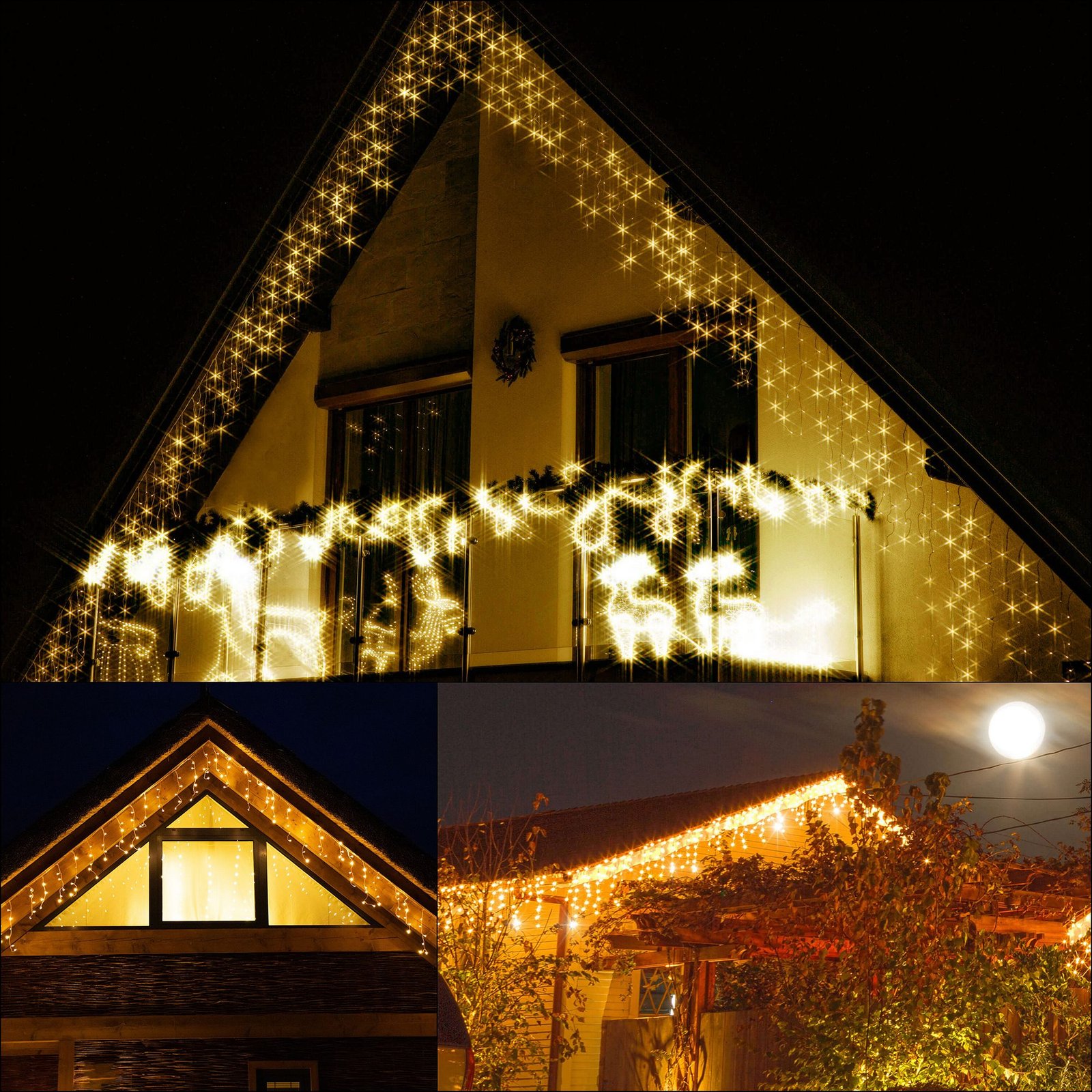 Springos žaruljice zavjesa, 300 led