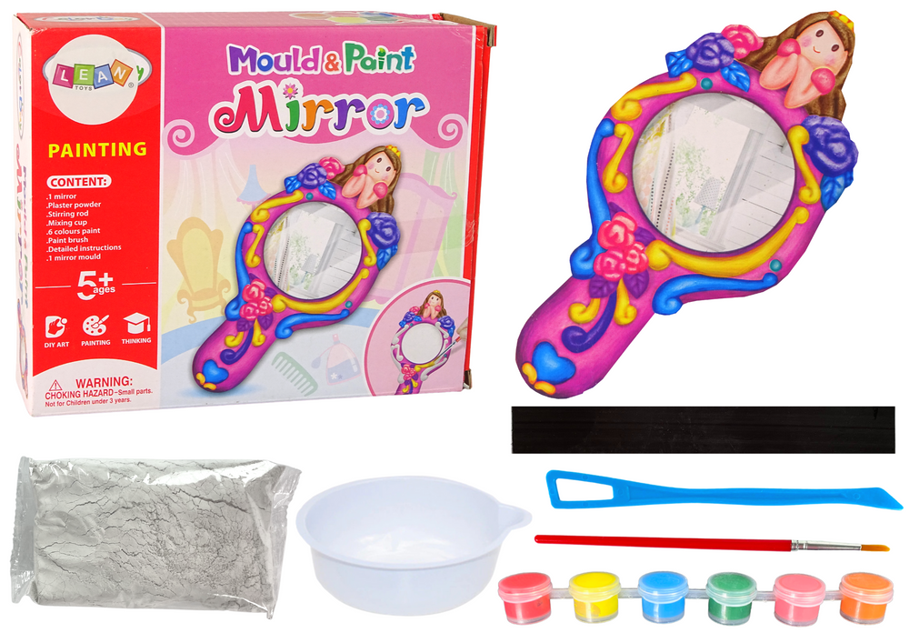 DIY set za izradu personaliziranog ogledala od gipsa