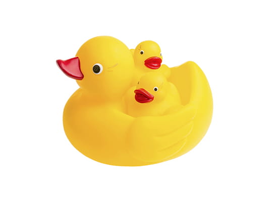 Tullo guemne patkice za kupanje mama i bebe 3kom. žute