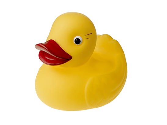 Tullo velika gumena patka za kupanje žuta