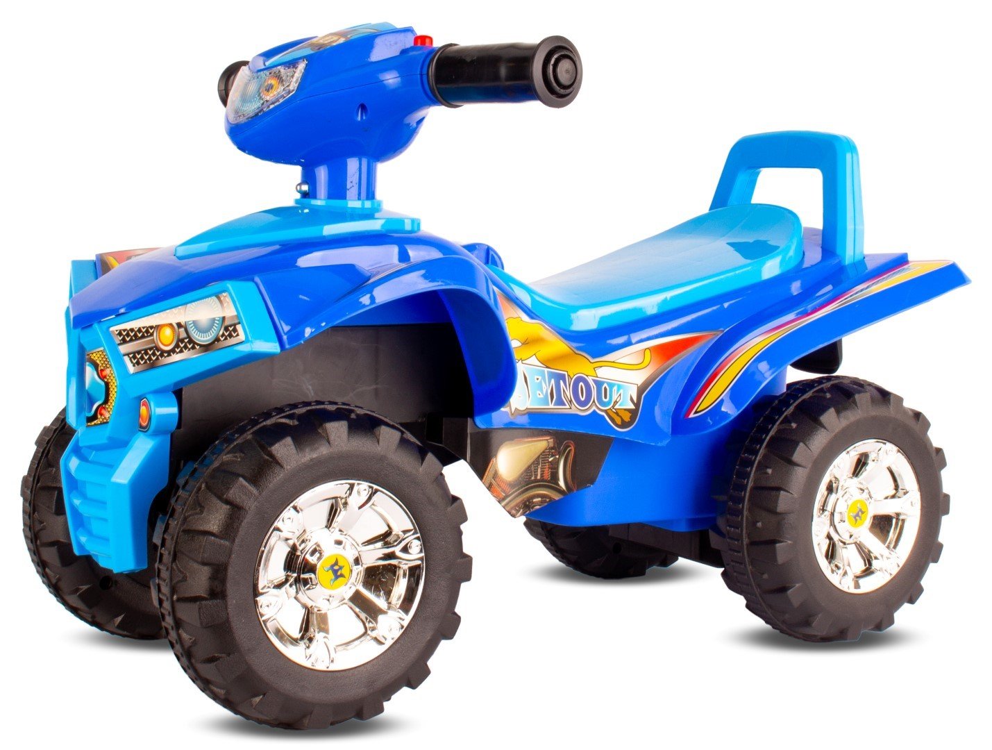 Dječja guralica Quad sa svjetlosnim i zvučnim efektima plava