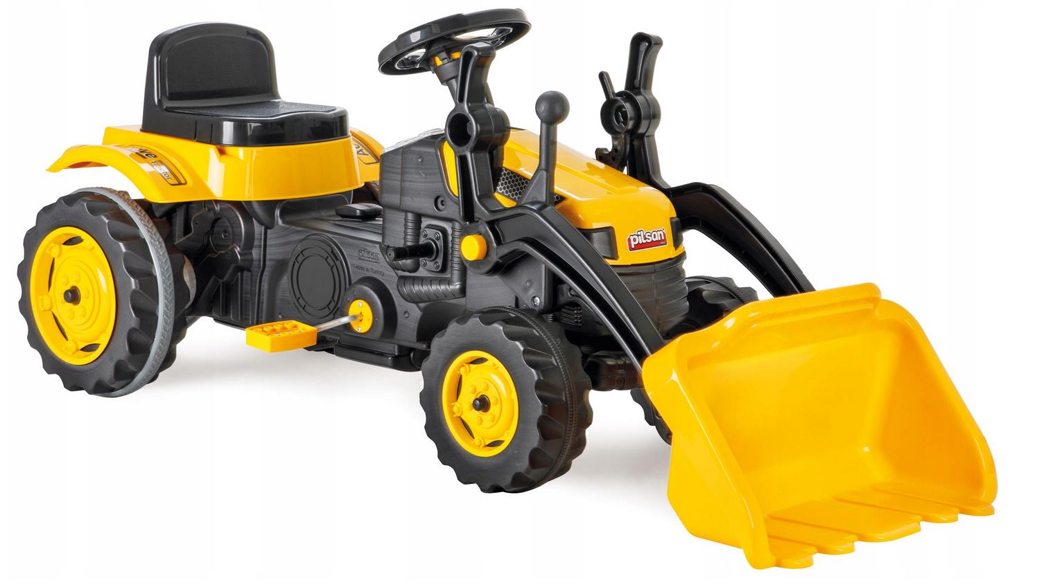 Veliki žuti bager na pedale