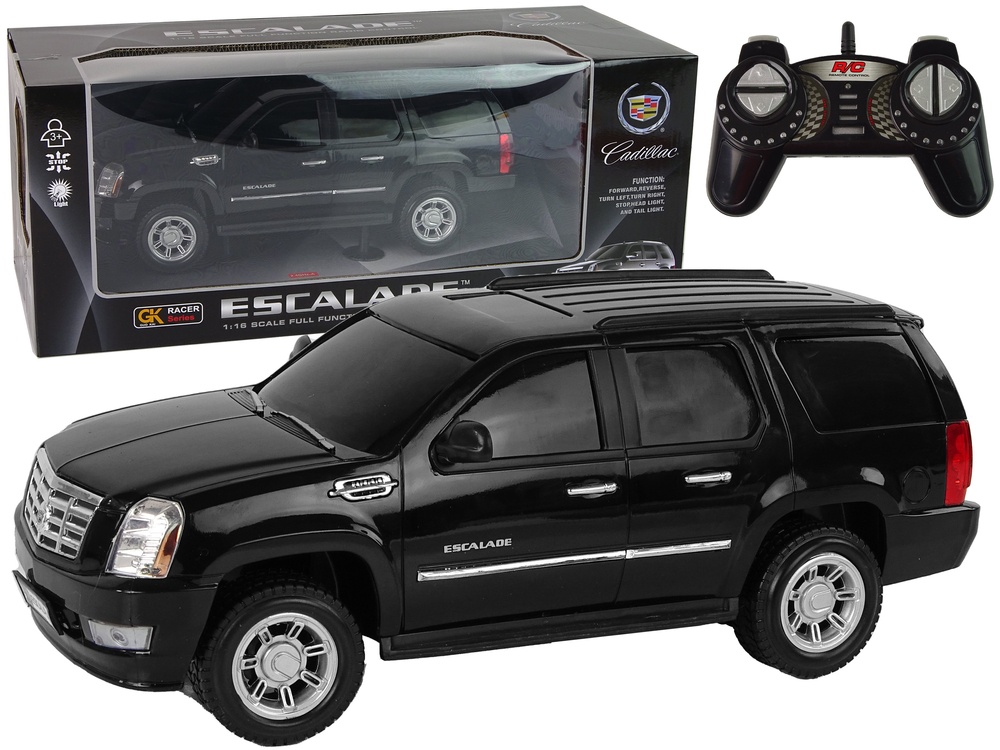 Cadillac Escalade 1:16 na daljinsko upravljanje crni