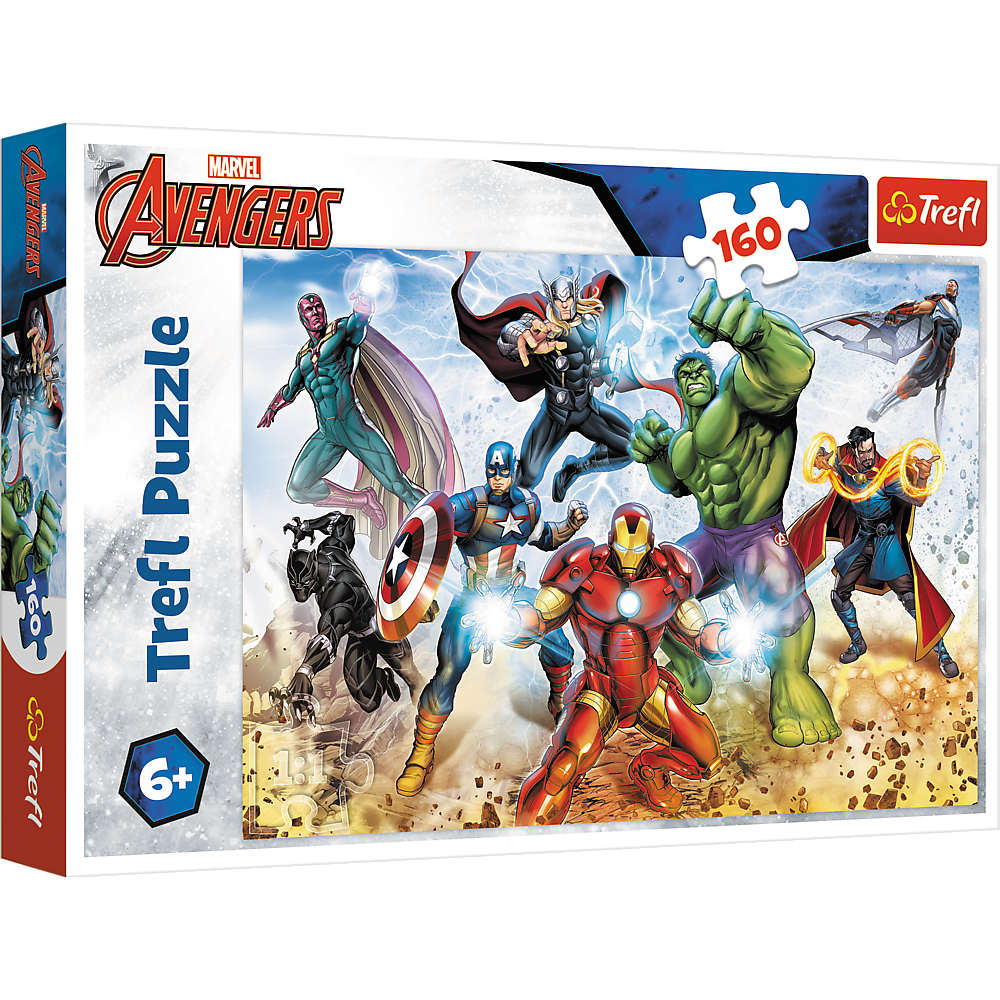 Puzzle - 160 - Spremni spasiti svijet - Disney Marvel Osvetnici 15368