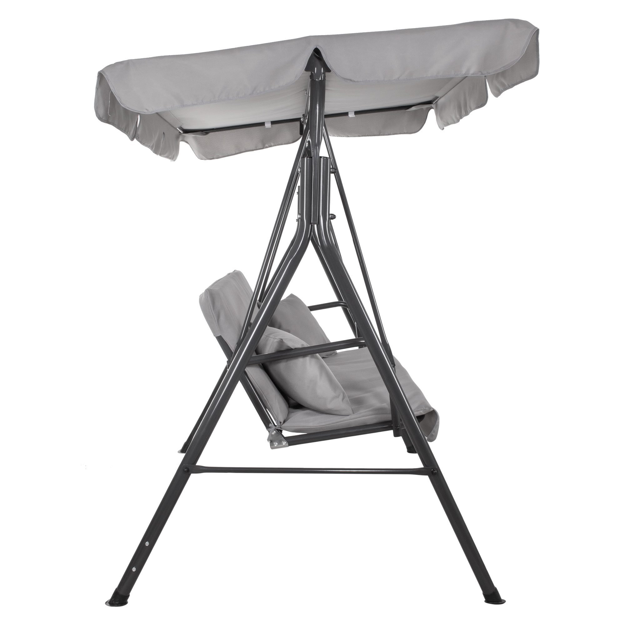 Vrtna ljuljačka Luna, siva