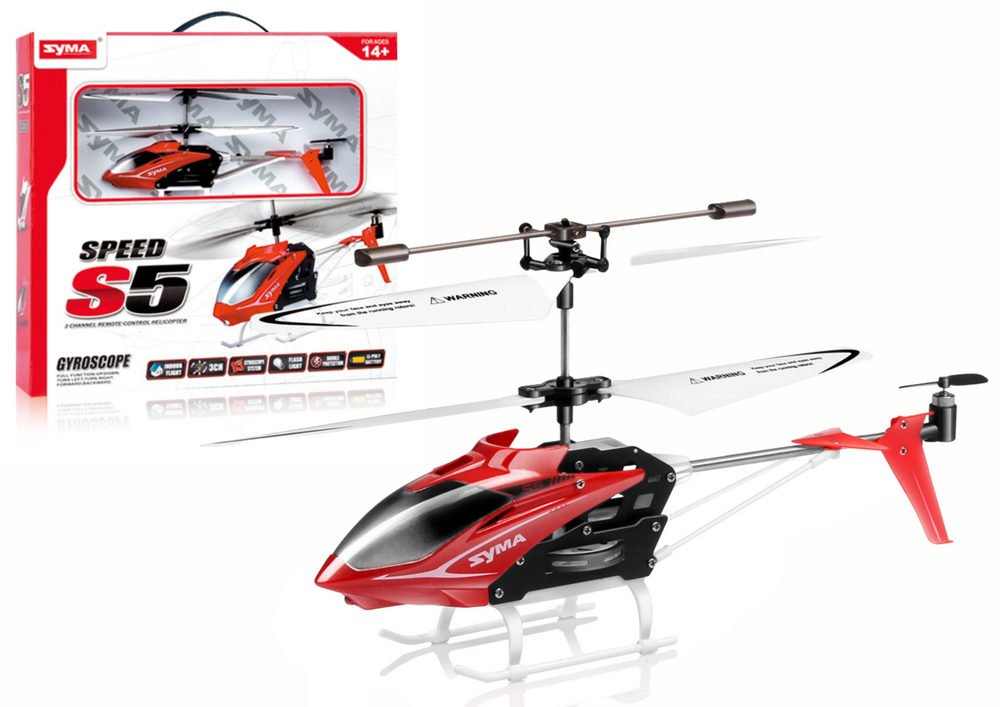 Crveni S5 RC helikopter