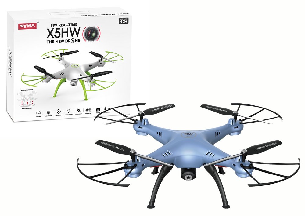 RC dron X5HW SYMA plavi