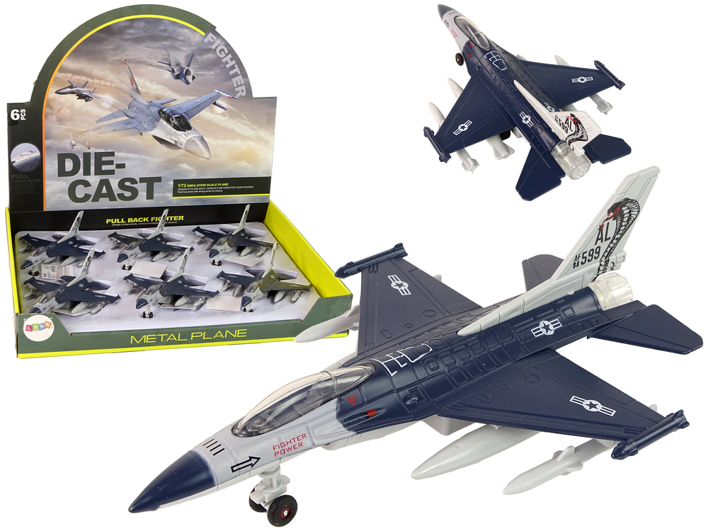 Zrakoplov na frikcijski pogon mornarsko plavi