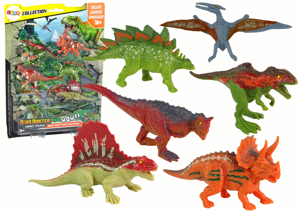 Set figurica dinosaura 6 šarenih