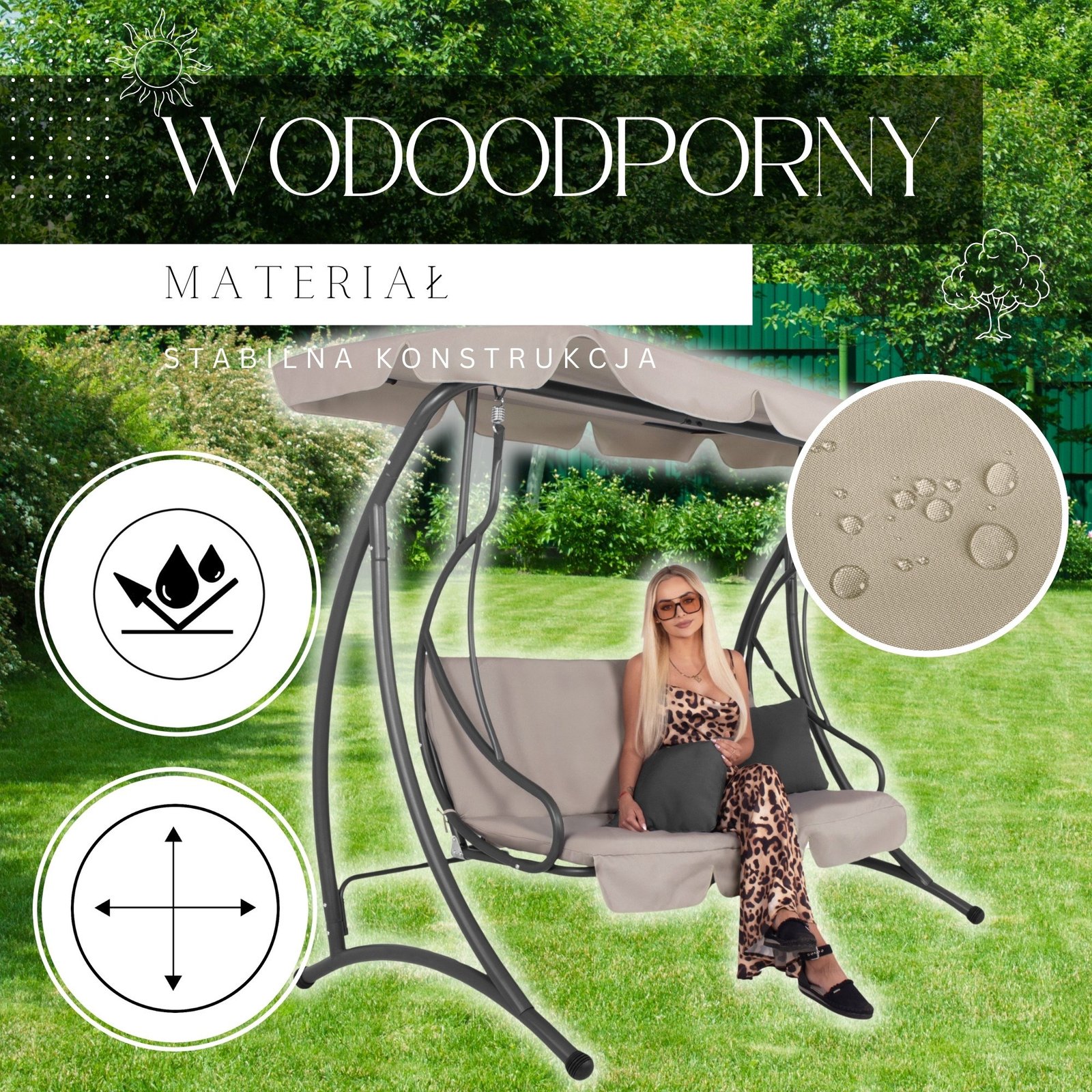 Deizy vrtna ljuljačka Gs0031