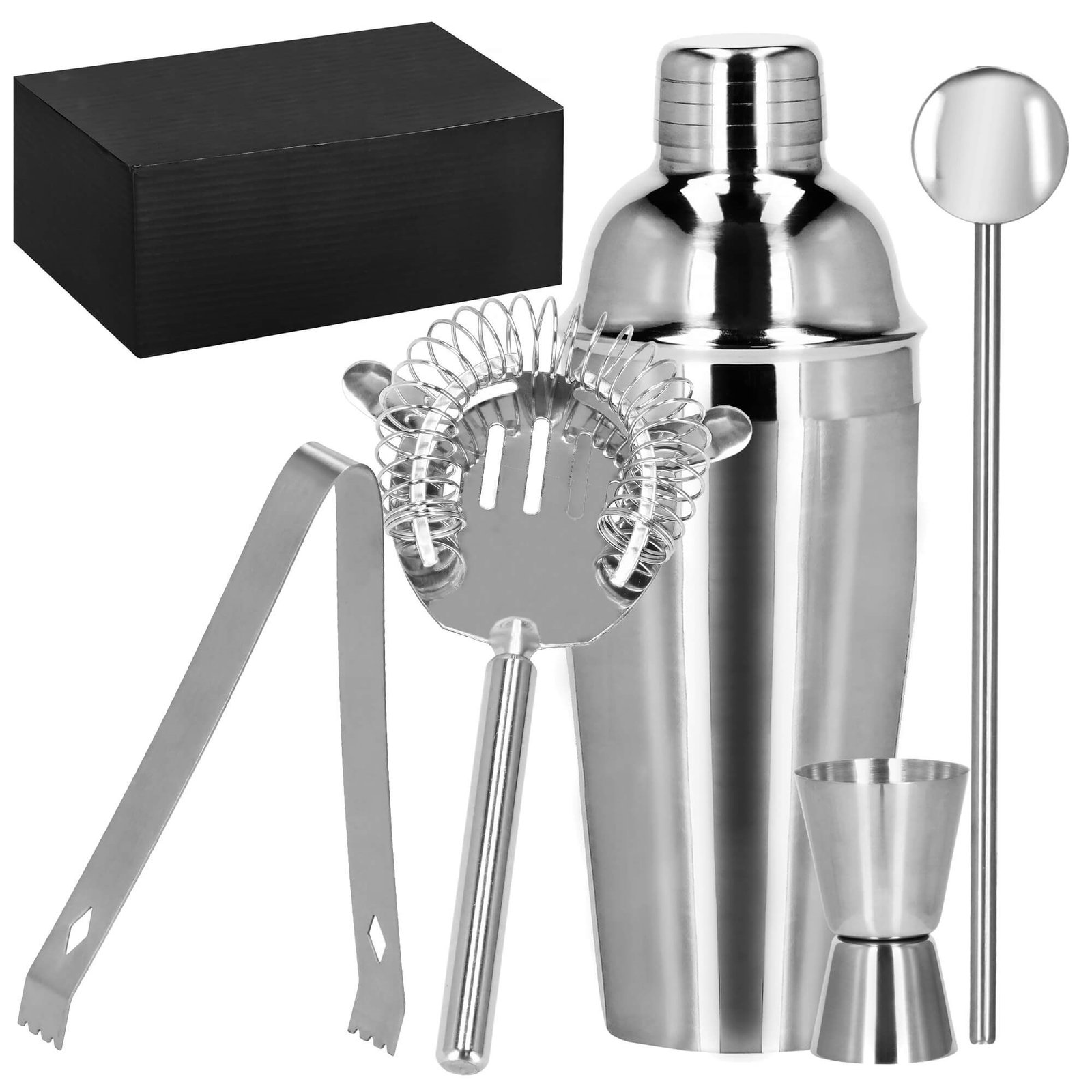 Set za pripremu pića za barmene shaker 550 ml 5 komada