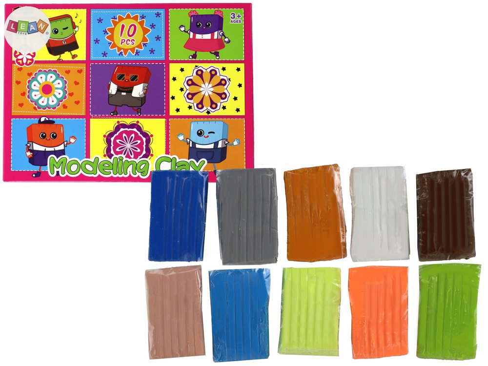 Set plastelina 10 boja