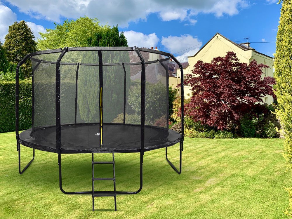 SkyFlyer trampolin + 12FT 366cm s ljestvama