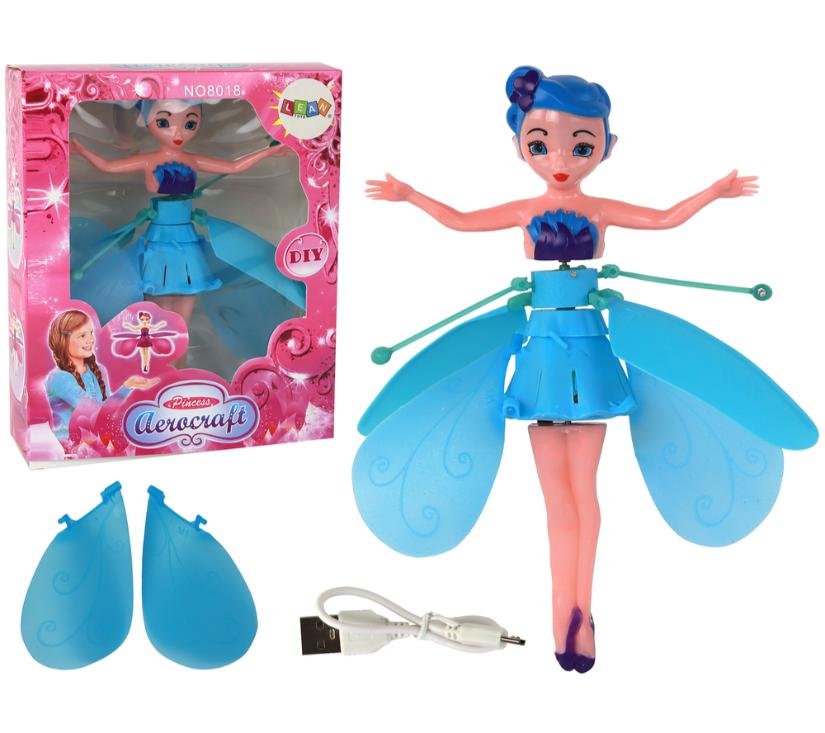 Vila leteća lutka plava