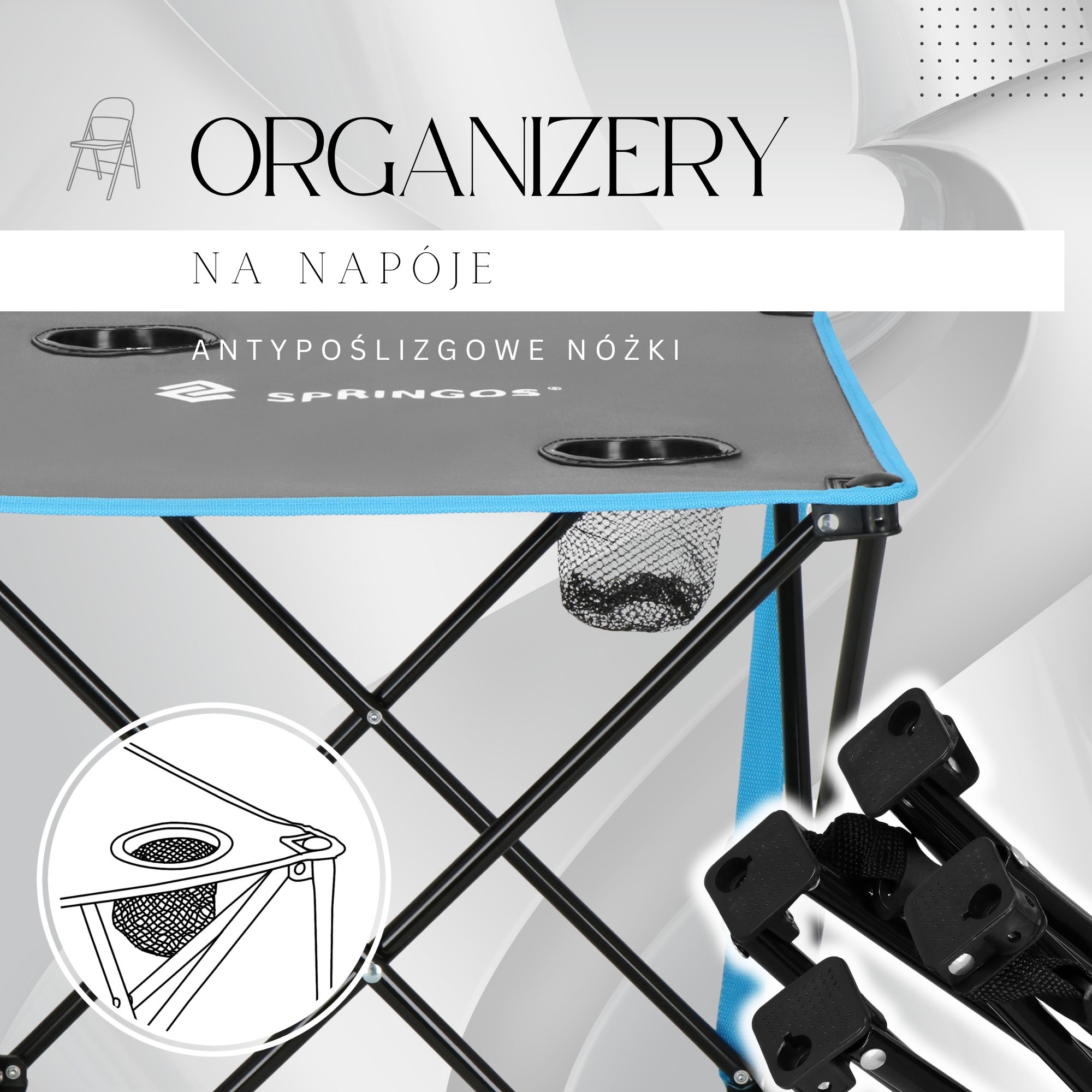 Turistički set stol i stolice