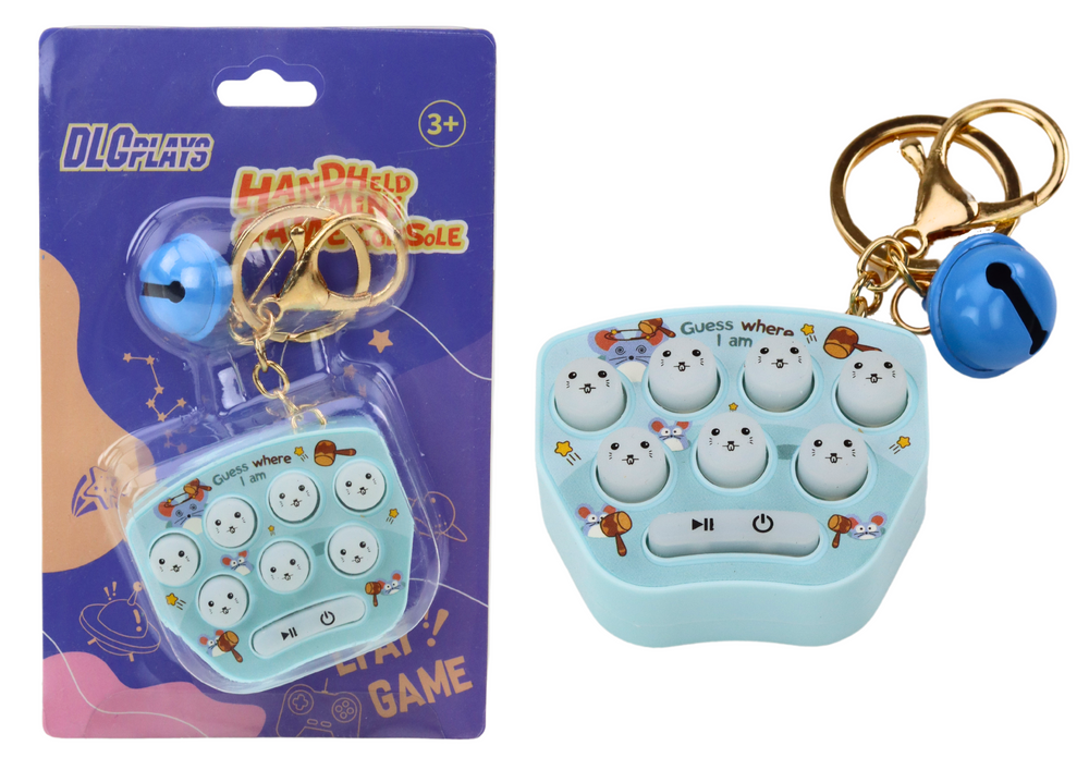 2u1 arkadna igra Pop-it i privjesak za ključeve plavi