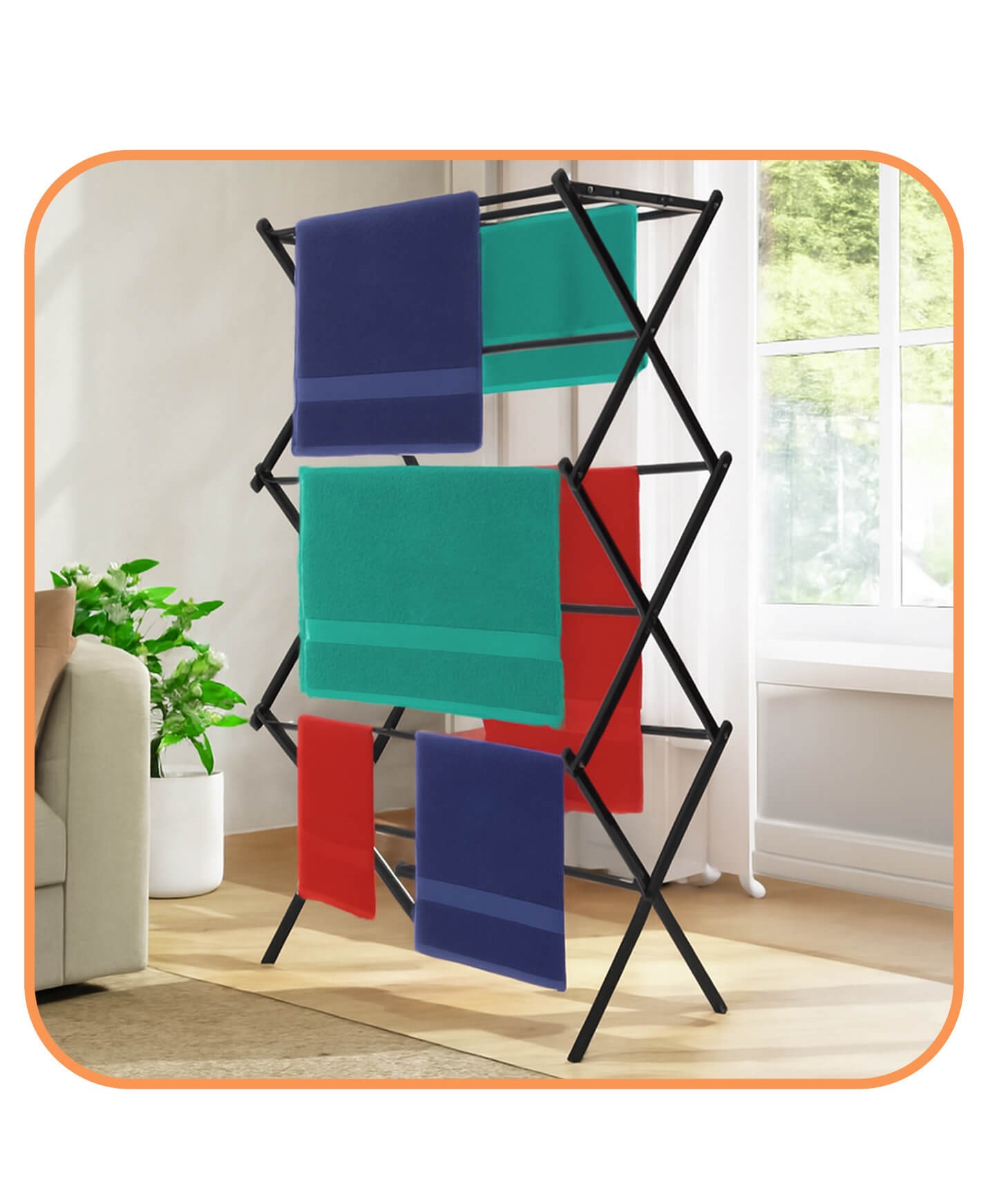 Sušilo za rublje 104 cm