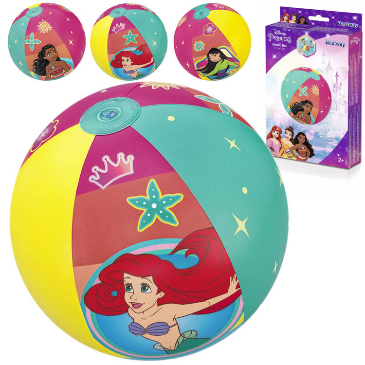 Bestway lopta za plažu na napuhavanje 51cm 91042 princess