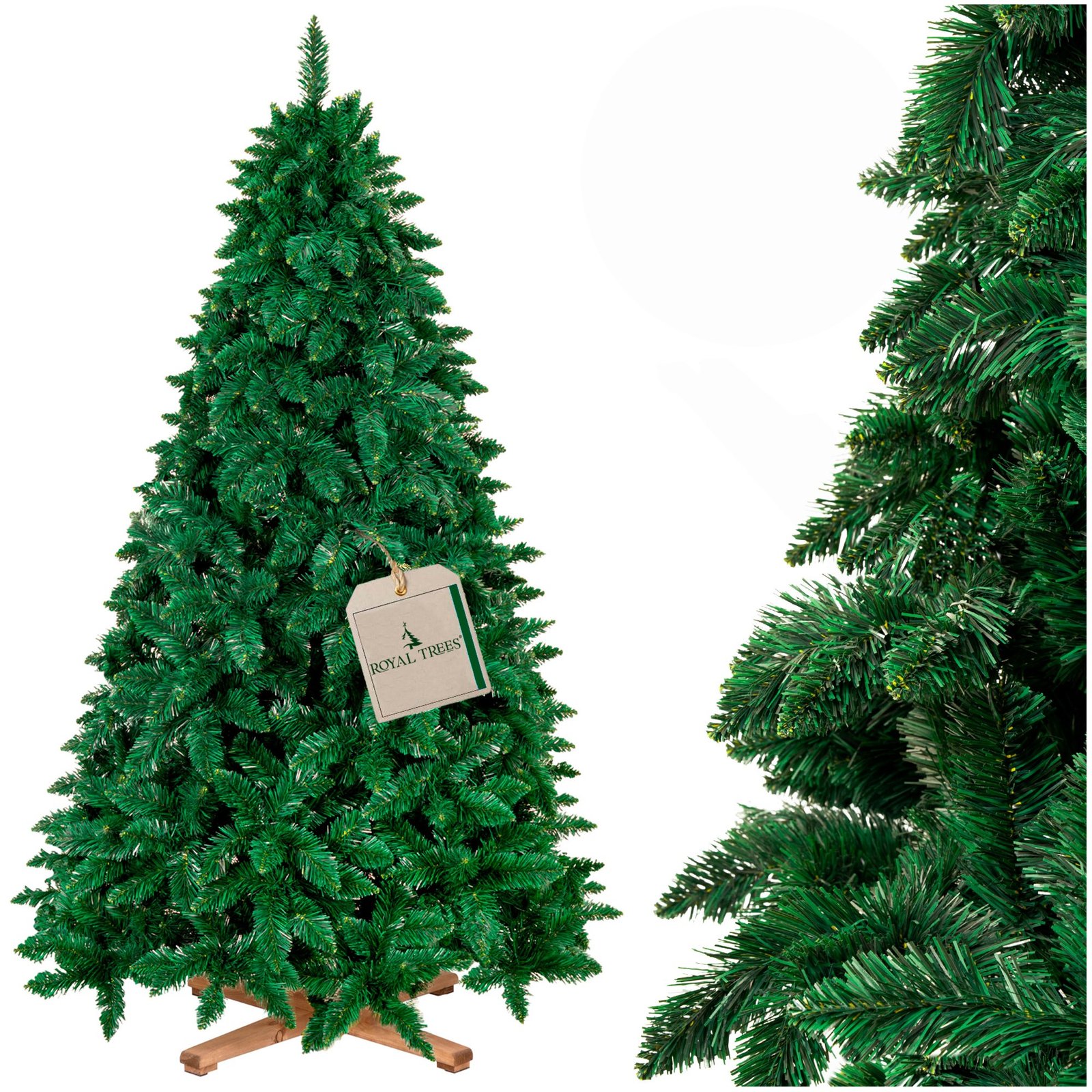 Royal Trees umjetna božićna jelka Šumski bor Premium 220 cm