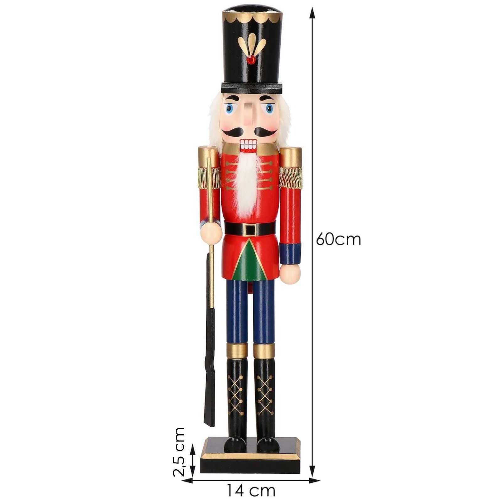 Božićni ukras “Orašar” – visina 60 cm