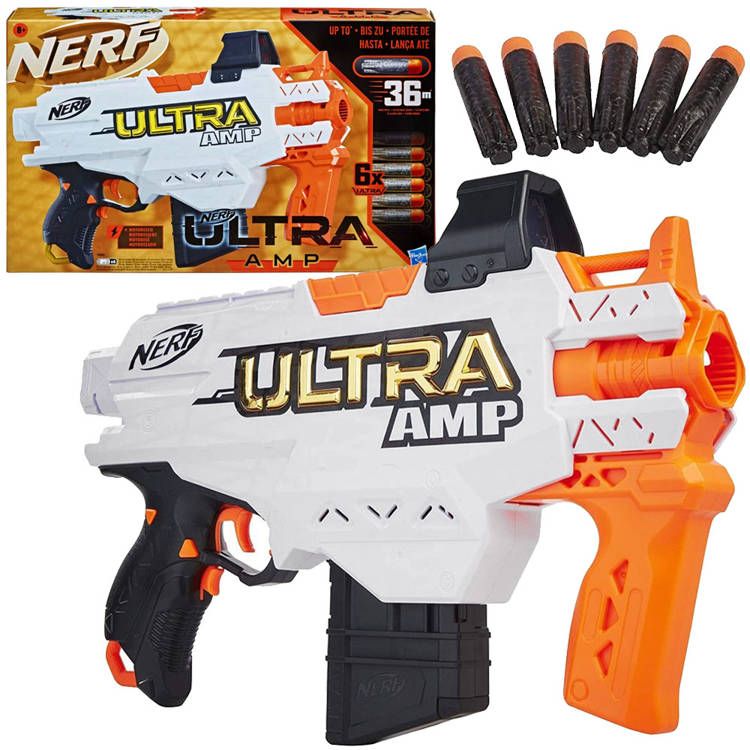 Nerf ultra AMP pištolj + 6 pjenastih patrona za4584