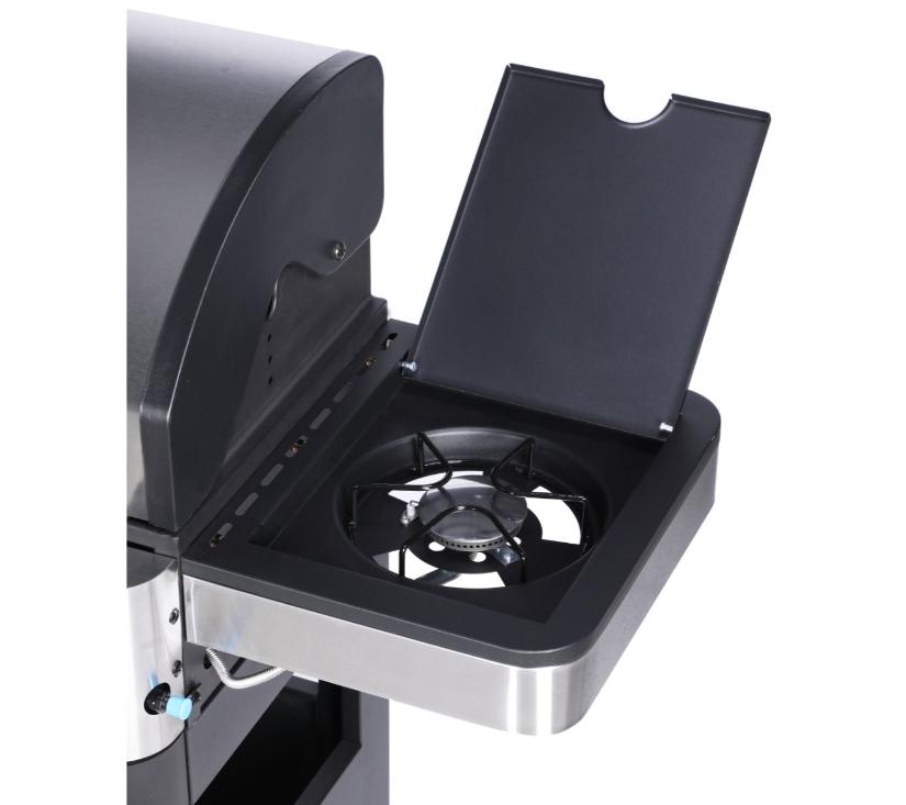 Vrtni plinski roštilj s termometrom, 13,7 kW 