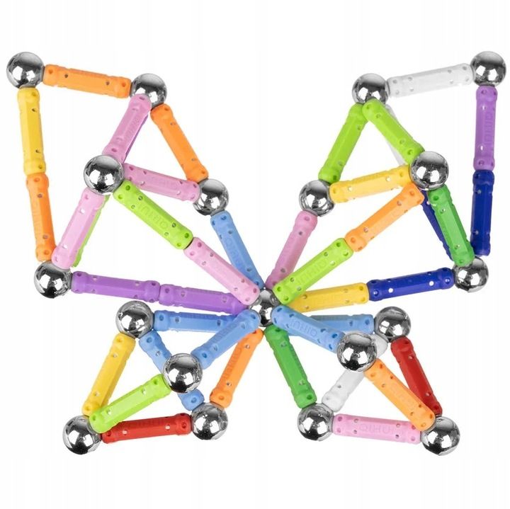 Konstrukcijski set sa magnetnim kockama 106 el.