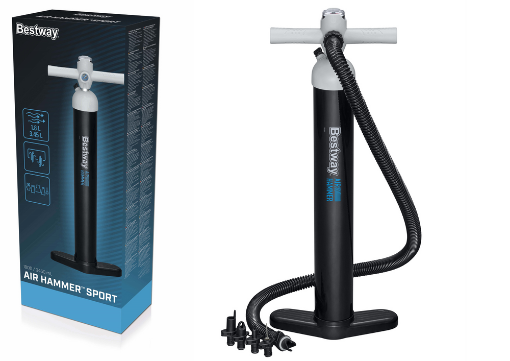 Bestway visokotlačna ručna pumpa s manometrom 
