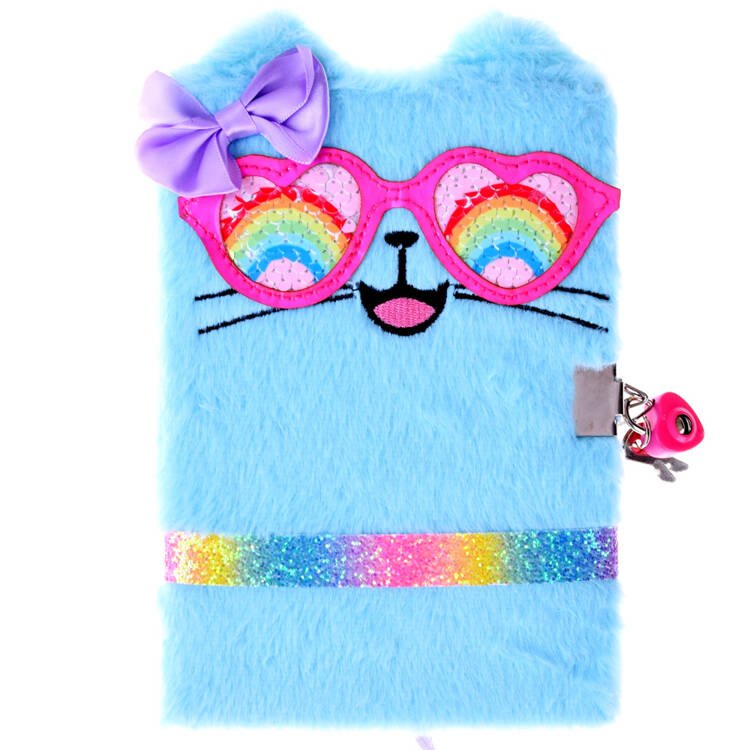 Tajna bilježnica dnevnik - plava mačka