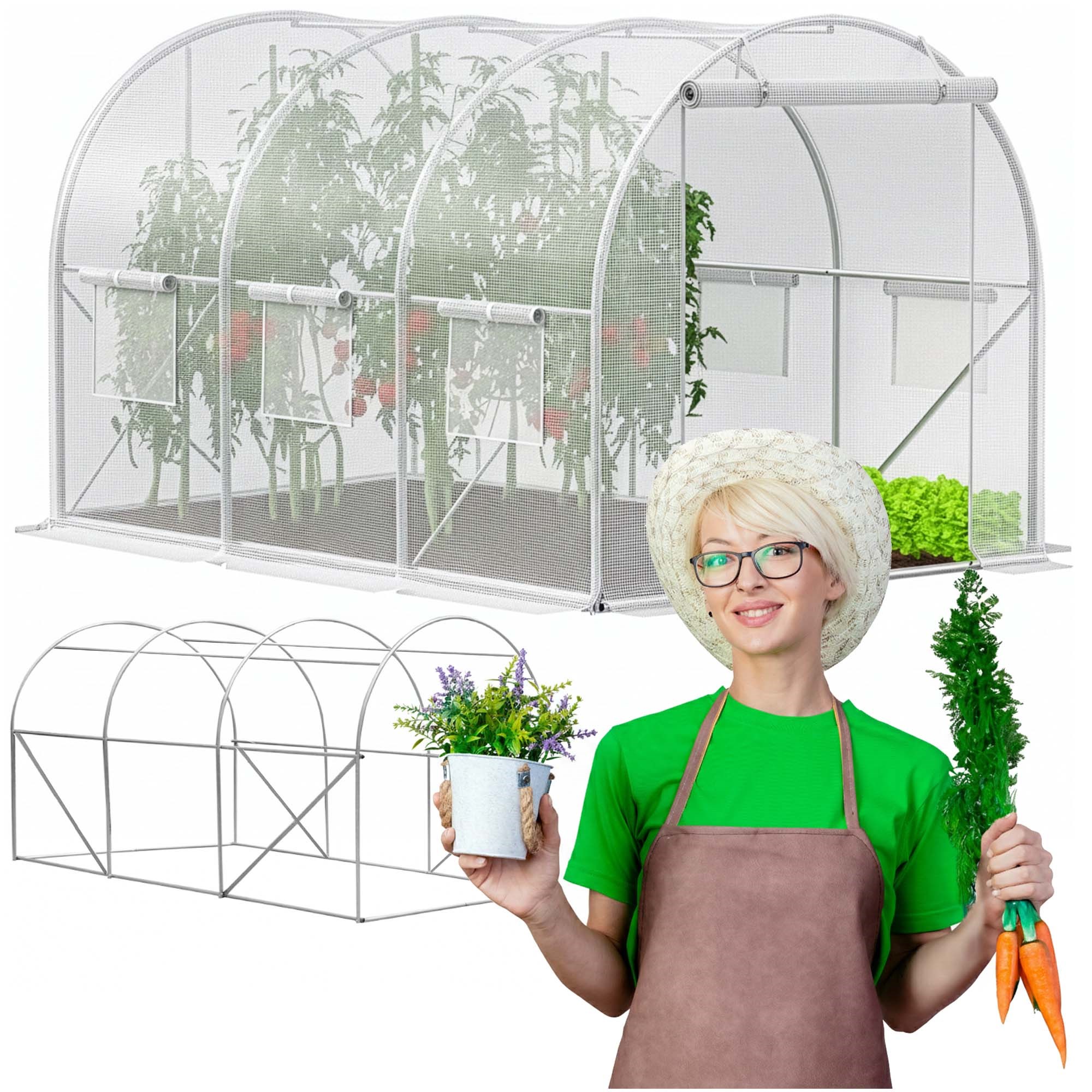 Vrtni tunel 3 x 2 x 2 m